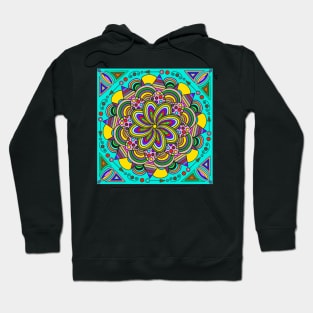 Colorful Mandala Flower Hoodie